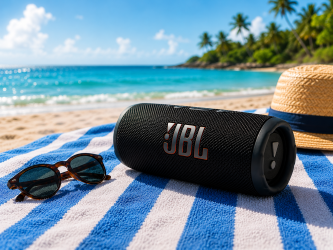 Win een JBL Flip 7 Bluetooth Speaker en geniet deze zomer overal van je favoriete muziek.