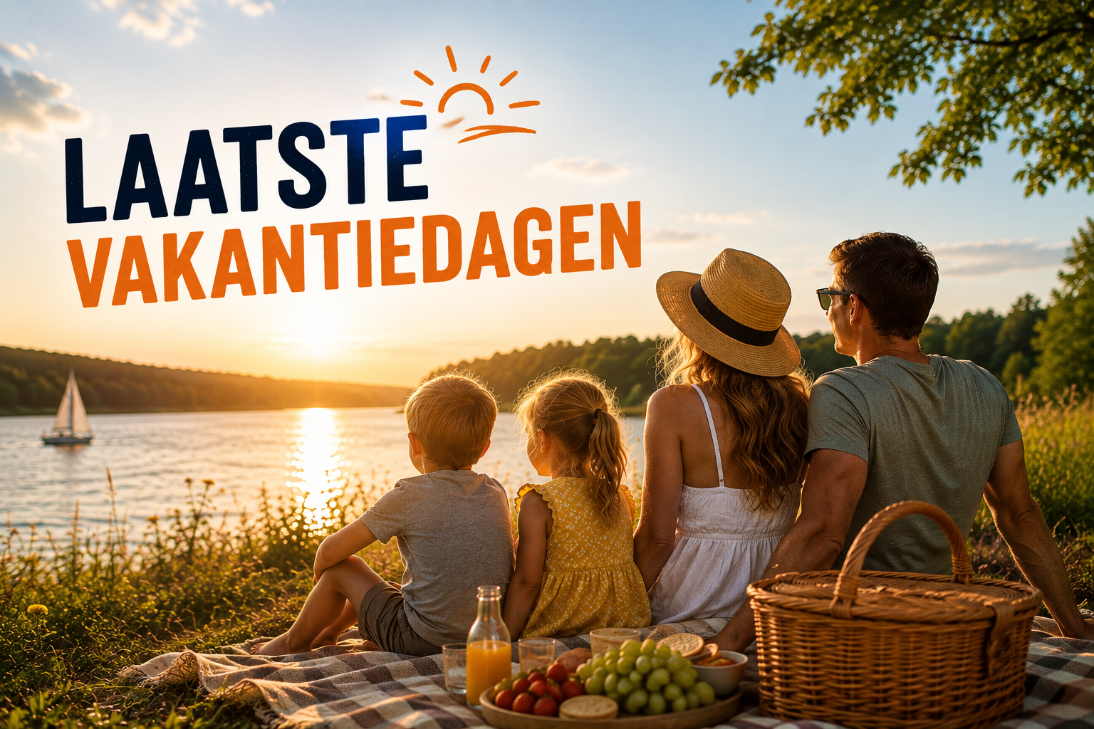 Genieten van de laatste vakantiedagen.