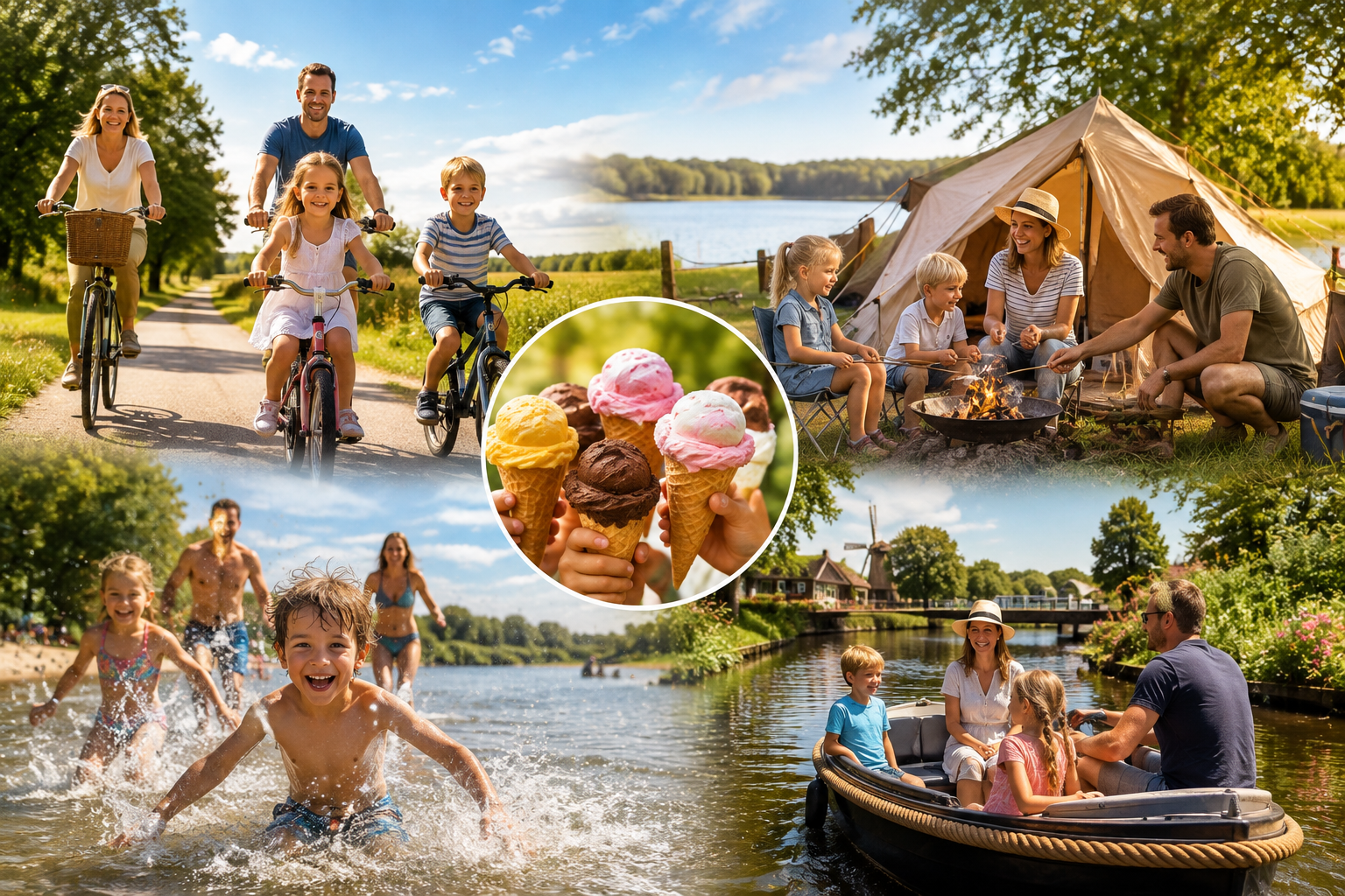De leukste zomeractiviteiten voor het hele gezin.
